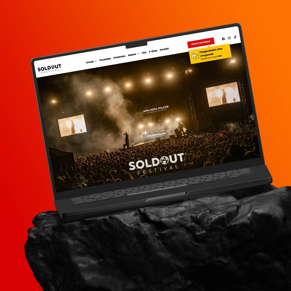 Náhled projektu Soldout Festival